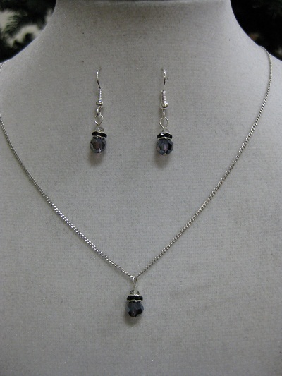 Earrings and Necklace Set